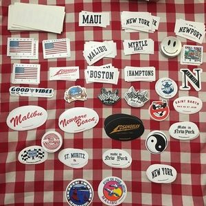 25 random brandy stickers